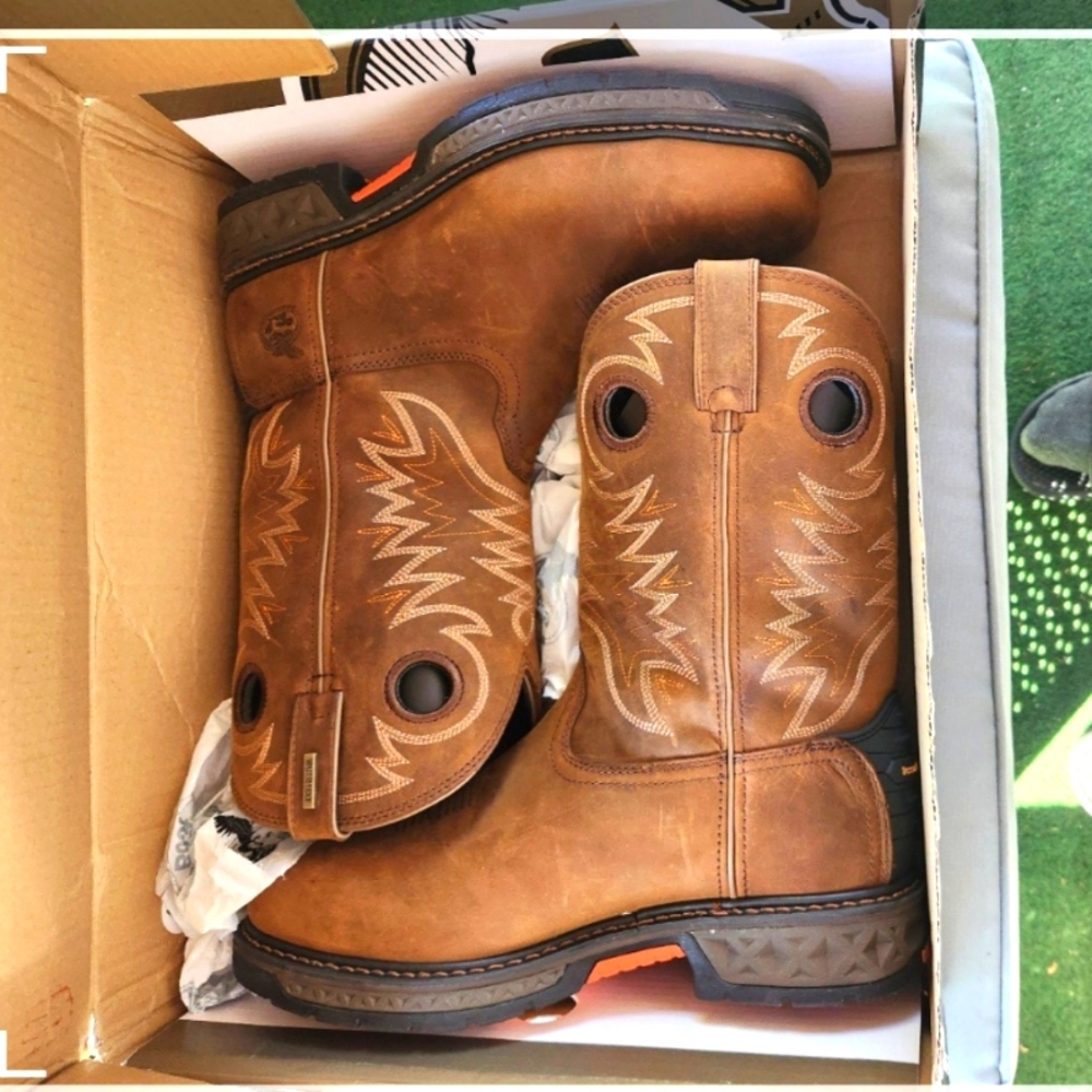 Durango Maverick XP Waterproof Composite Toe Brown Work Boots DDB0365